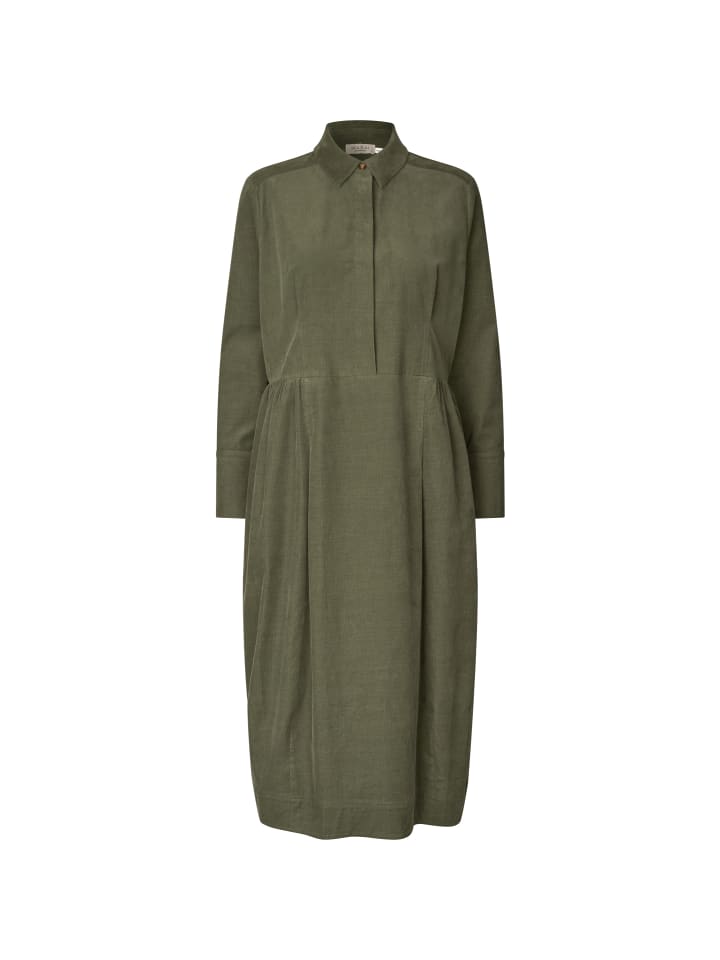 knielanges Blusenkleid MaNayo in Beetle