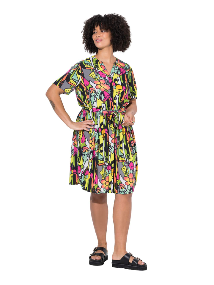 Kleid in anthrazit