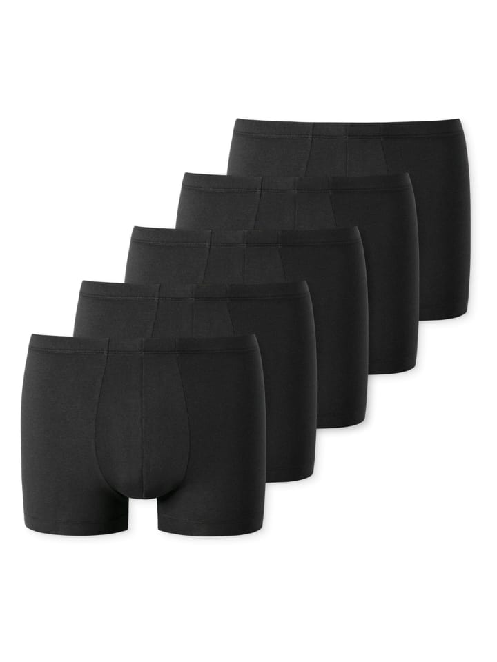 Boxershort 5er Pack in Schwarz
