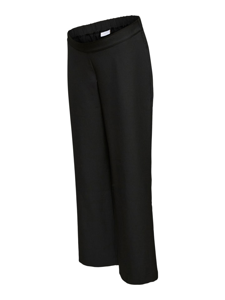Hose mit weitem Beinschnitt in Black 1