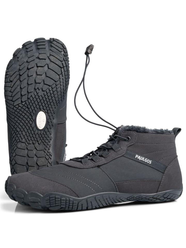 Winterbarfußschuhe, unisex, Größe 37-47 in 3 Farben in Grau