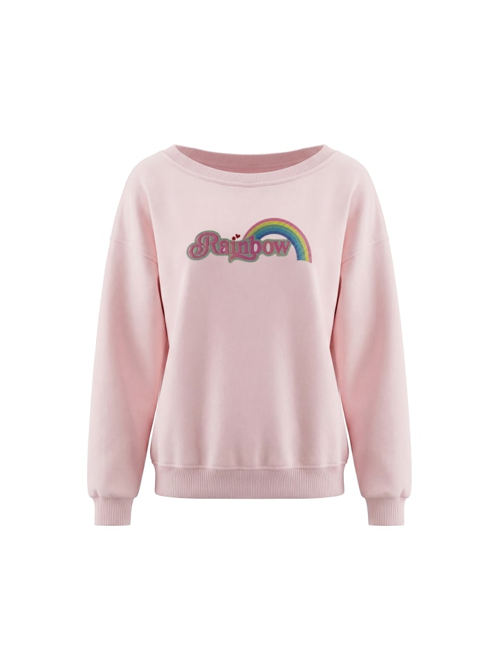 Women Sweatshirt in Light Rose