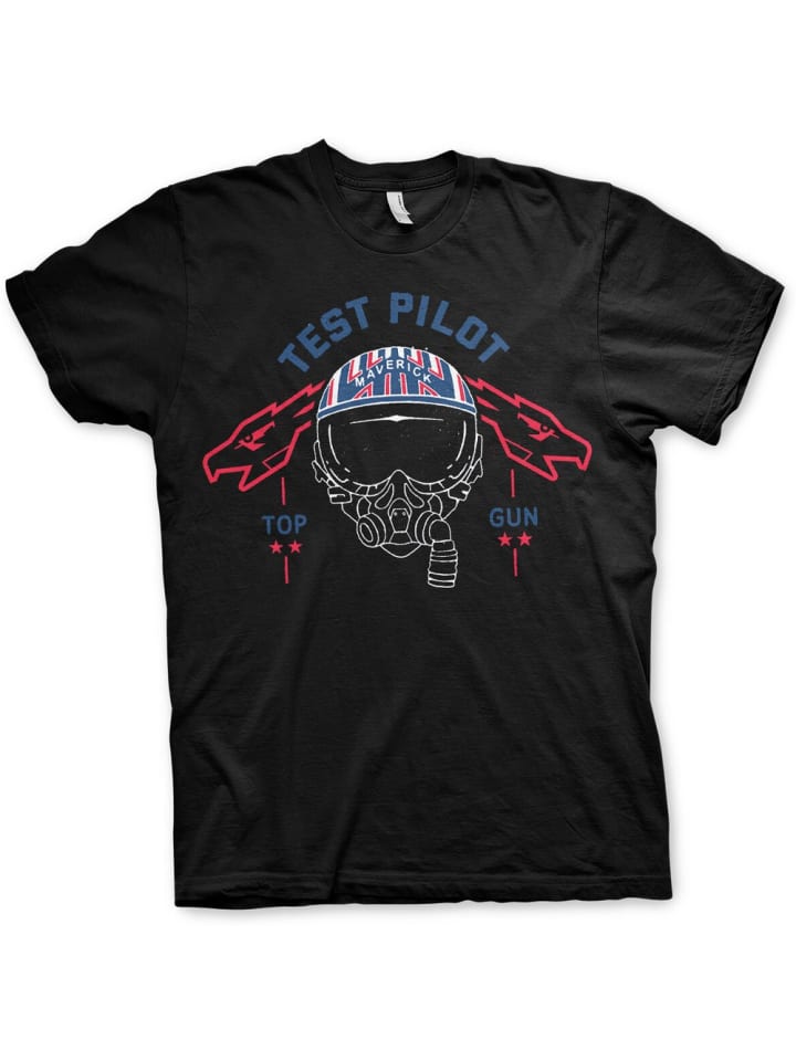 T-Shirt in Schwarz