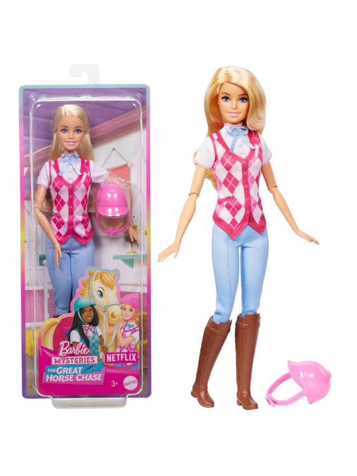 Reiterin Malibu | Barbie | Mattel HXJ38 | Puppen Spiel-Set & Zubehör
