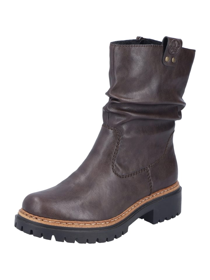 Schnürstiefel in braun