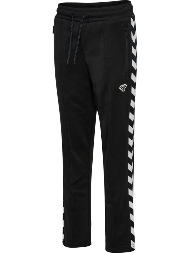 Kinder Sweat Pants "Hmljr Archive Regular Poly Pants" in Schwarz