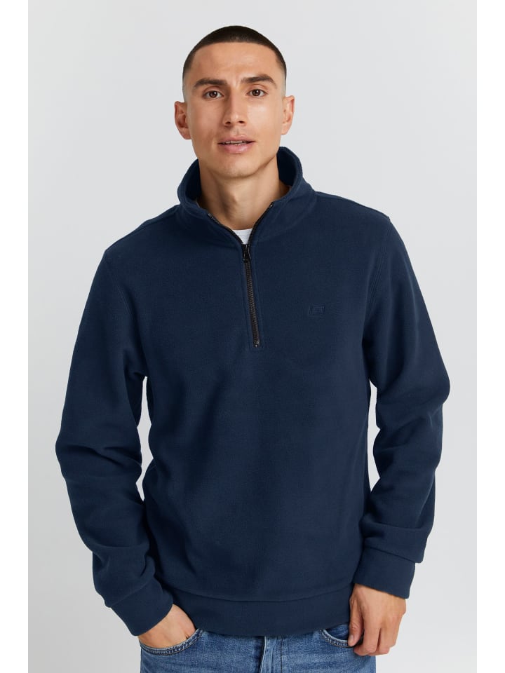 Stehkragenpullover BHSweatshirt in Blau