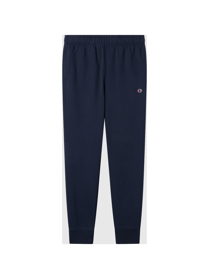 Hosen lang Rib in Marine