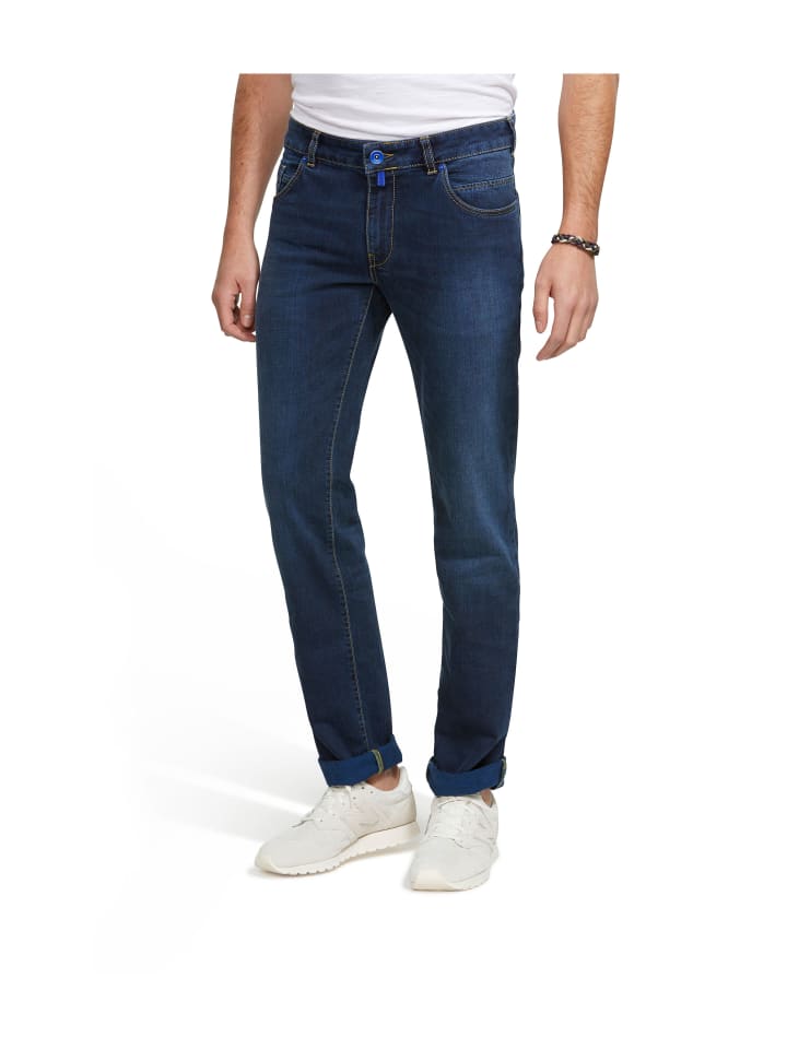 Stretchdenim M5 Slim in Overdyed Blue-used