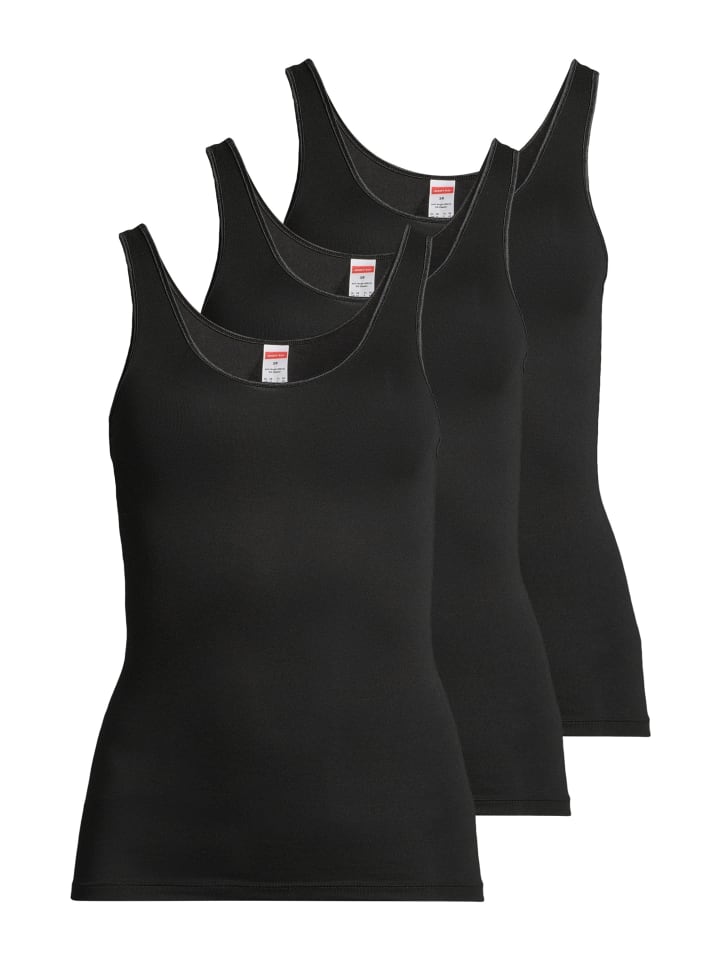 Unterhemd / Top Modal in Schwarz