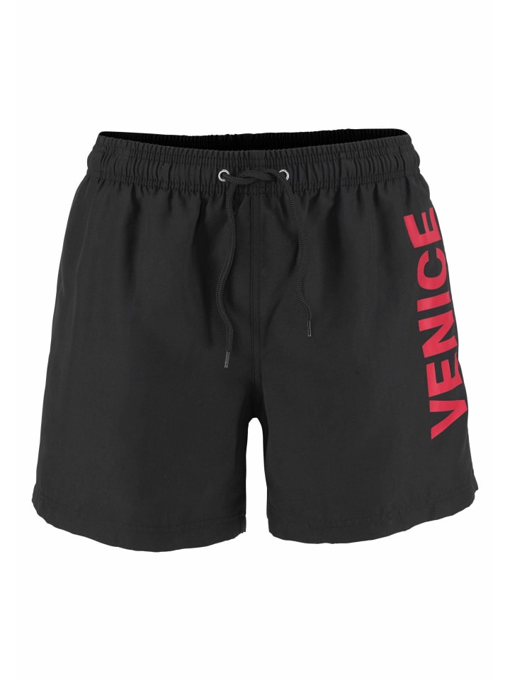 Badeshorts in schwarz