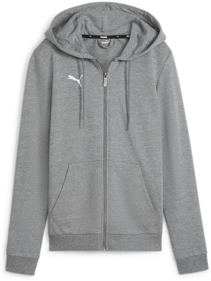 Hoodie "TeamGoal CasuaLongsleeve Hooded Jacket Wmn" in Grau