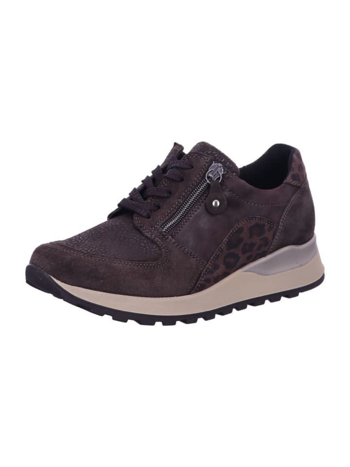 Damen- Schnürschuhe in Braun