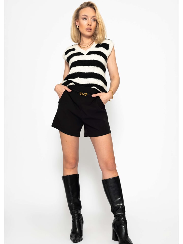 Elegante Shorts in Schwarz