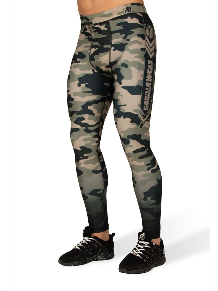 Mens Tights - Franklin - Dunkelgrün