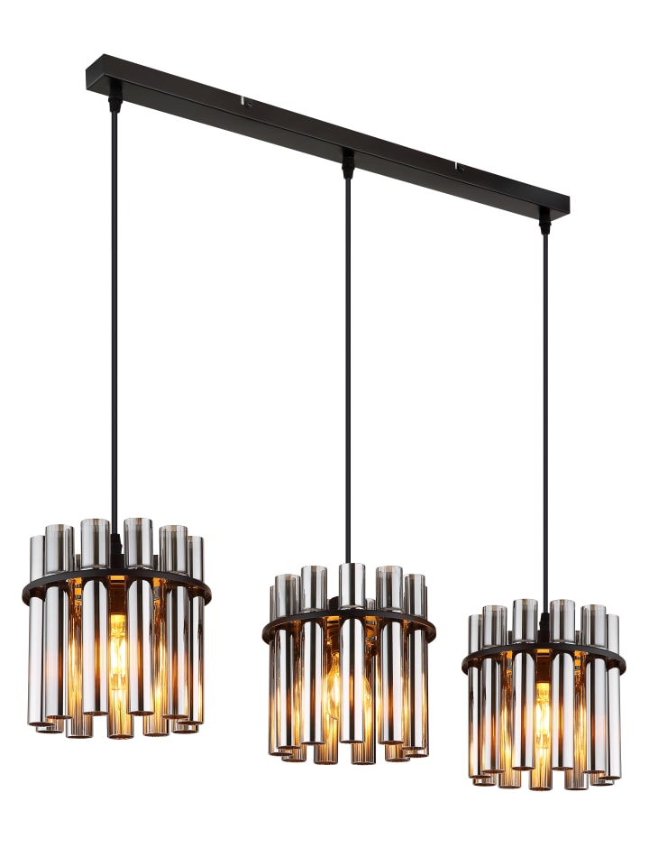 Hängeleuchte "GORLEY II" in black