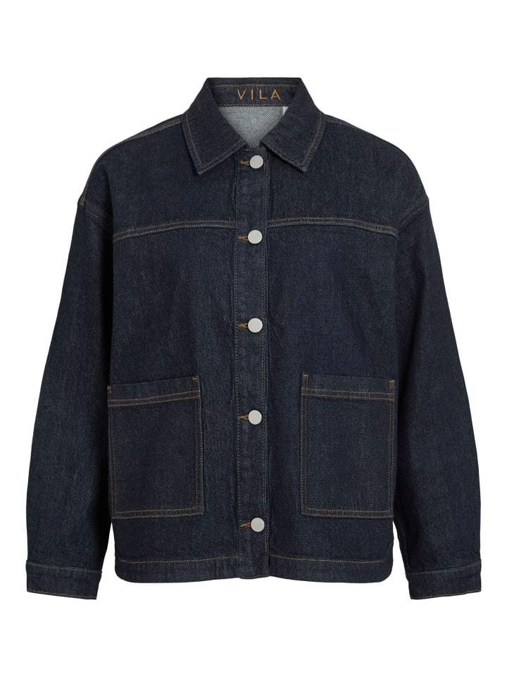 Jacke in Dark Blue Denim1