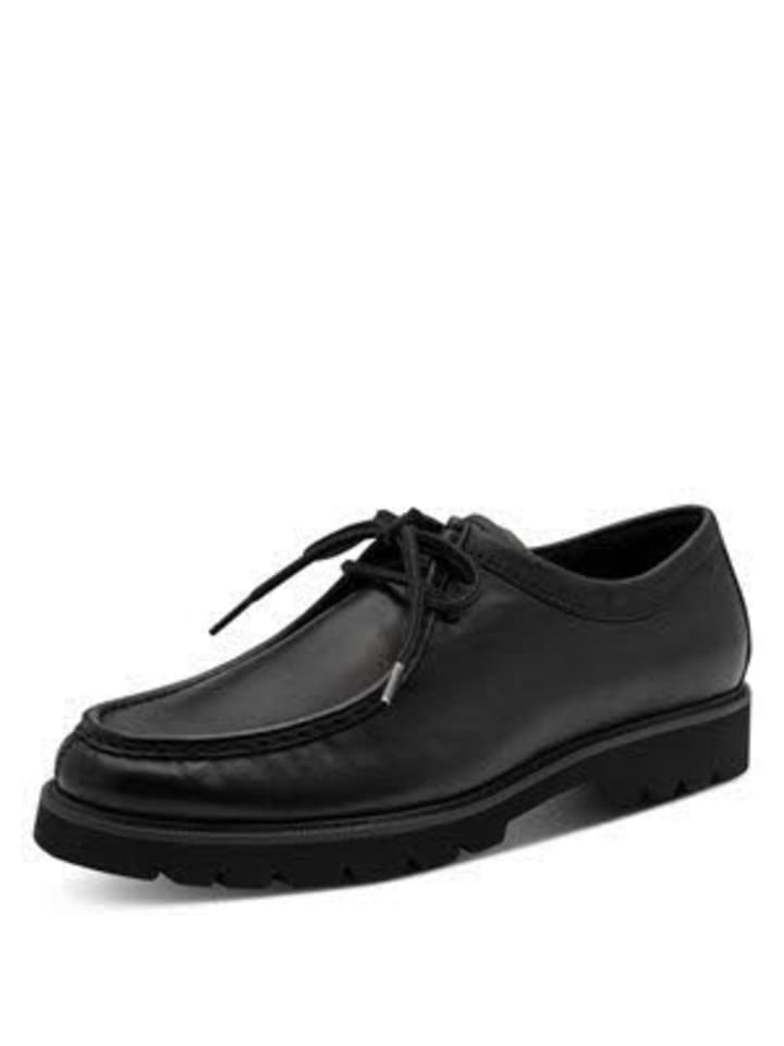 Eleganter Schnürschuh in schwarz
