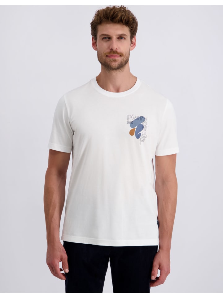 T-Shirt in Elfenbein