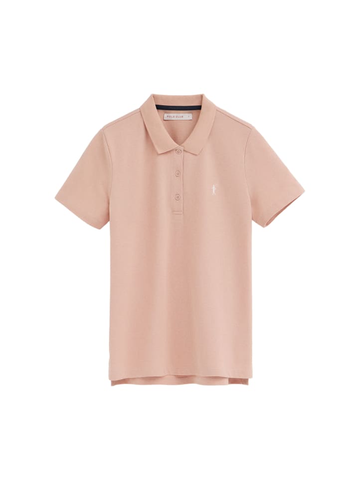 Poloshirt RIGBY GO KHLOE POLO PIQUE in Lichtroze