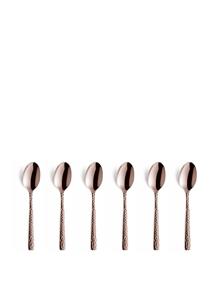 6-tlg. Mocca-/ Espressolöffel Set FELICITY in rose