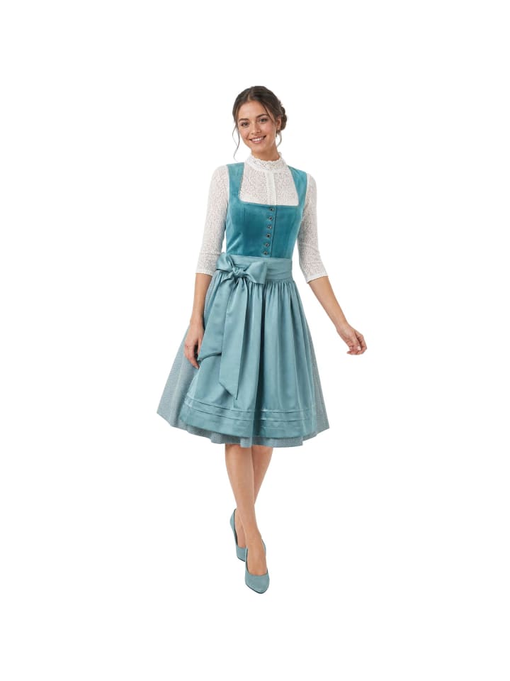 Mini-Dirndl Ronja in grün