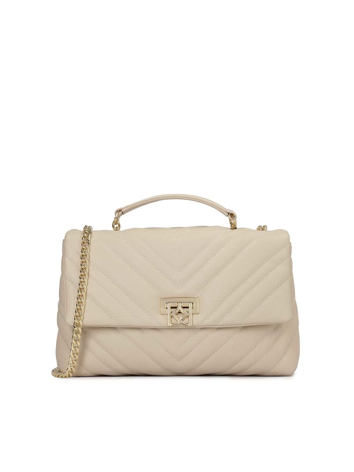 Schultertaschen in Creme