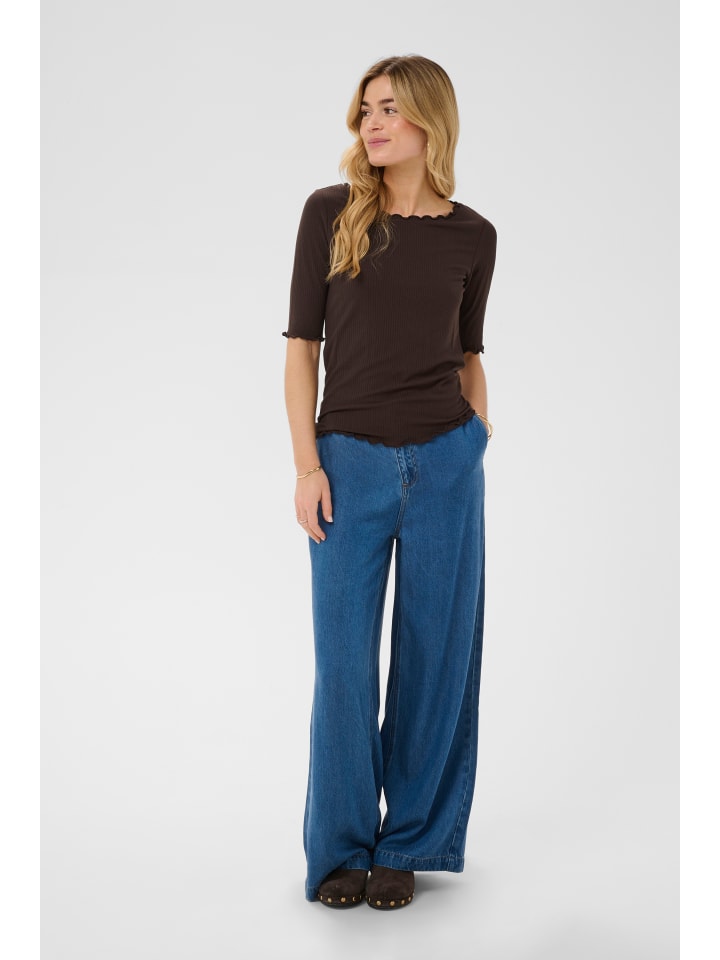 Bluse langarm CRRibba Slim fit in Java