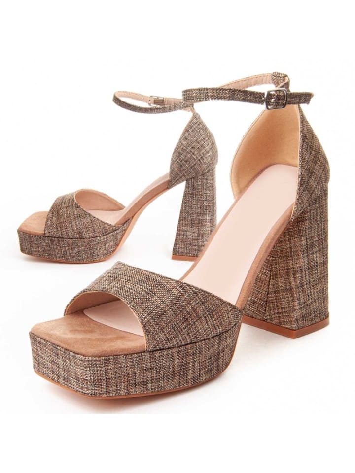 Sandalen Fersensandale Festsand7 in Braun