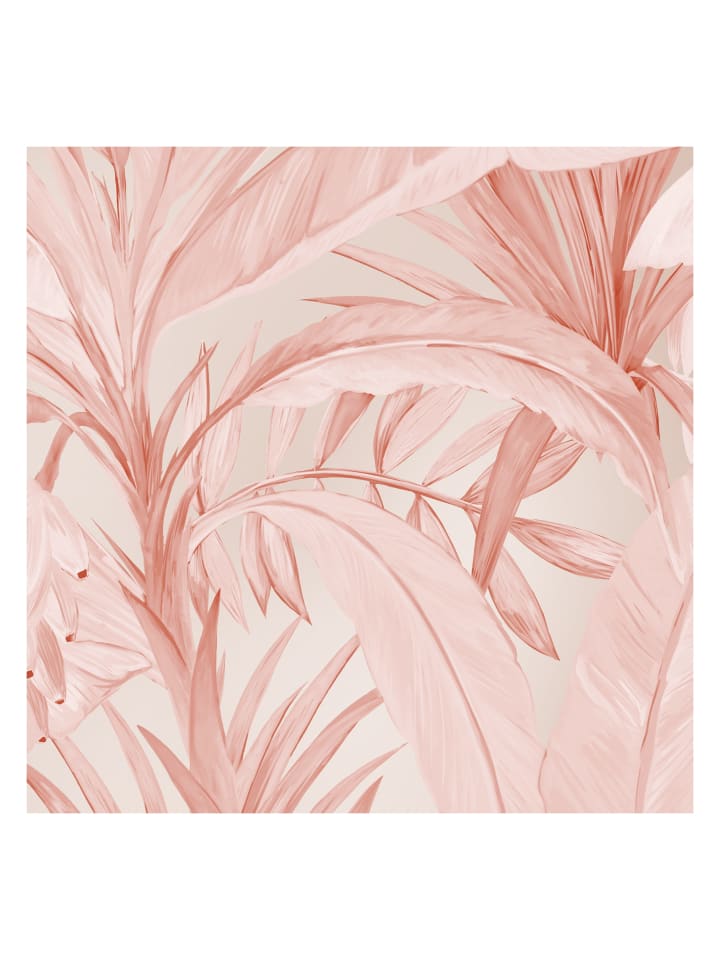 Tapete Dschungel in Rosa - (W) 200 × (L) 280 cm