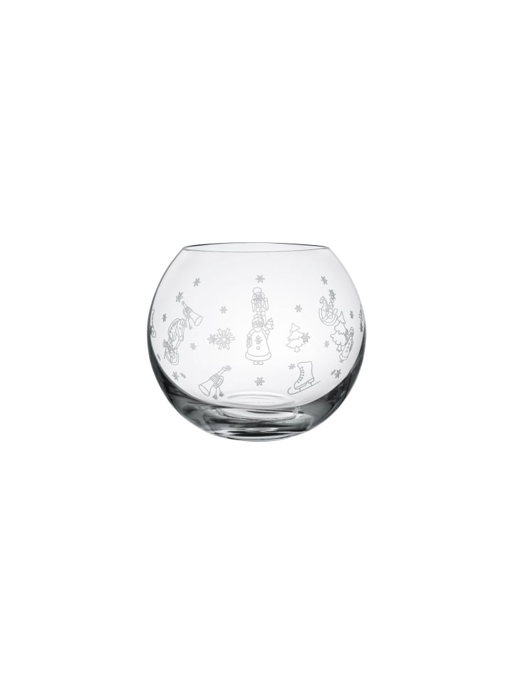 Teelichthalter Toy's Delight in Transparent ø 11 cm