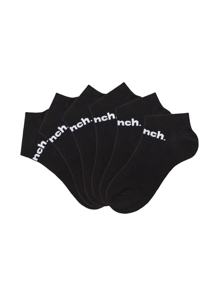 Sportsocken in 6x schwarz