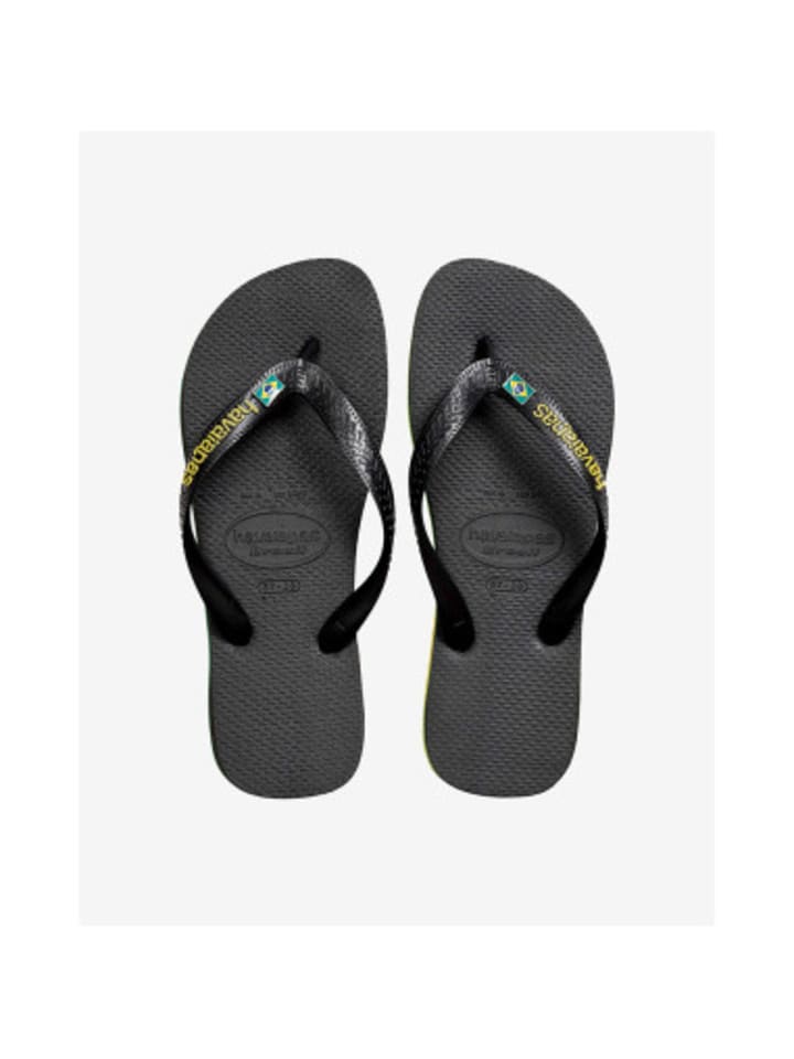 Flip-Flops Brasil in Schwarz