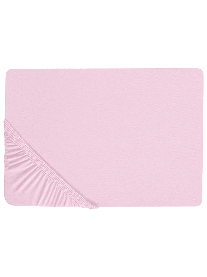 Bettlaken JANBU in Rosa - (W) 200 x (H) 30 x (L) 200 cm