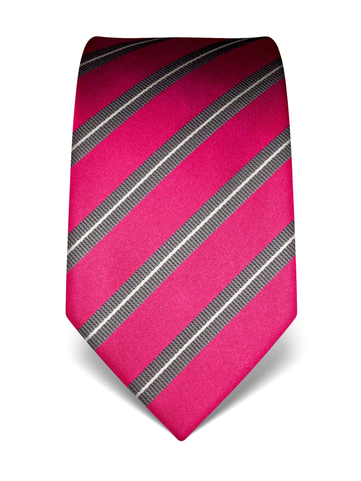Krawatte in fuchsia