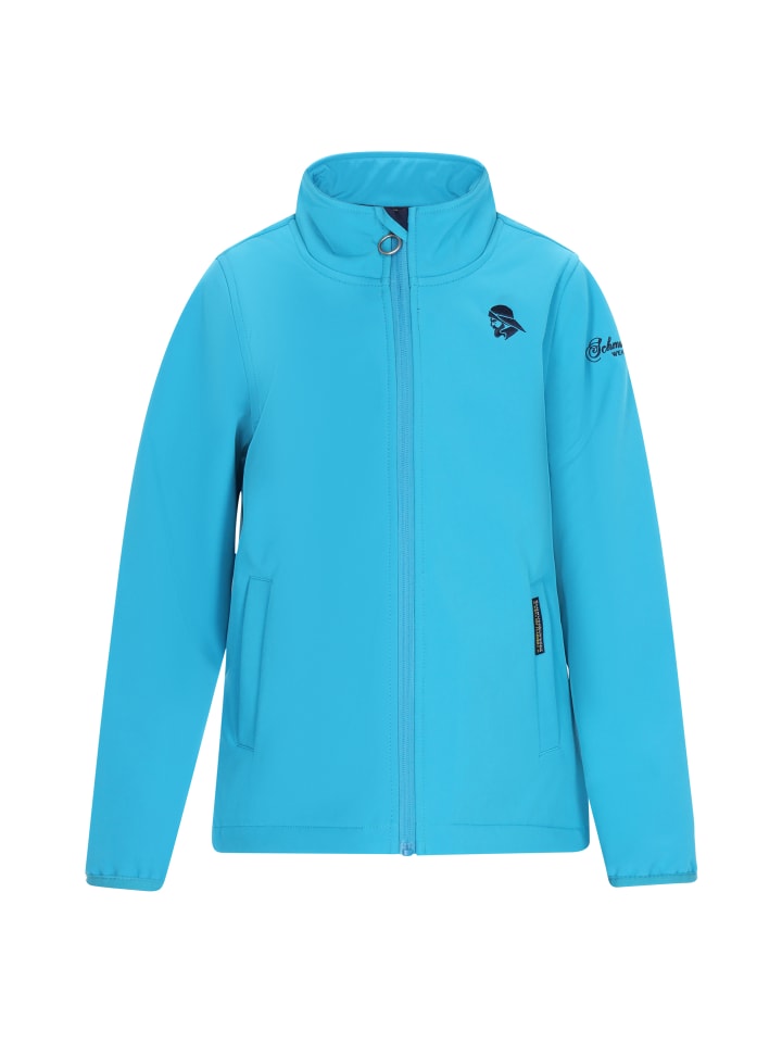 Jungen (Kids) Softshelljacke in Cyanblau