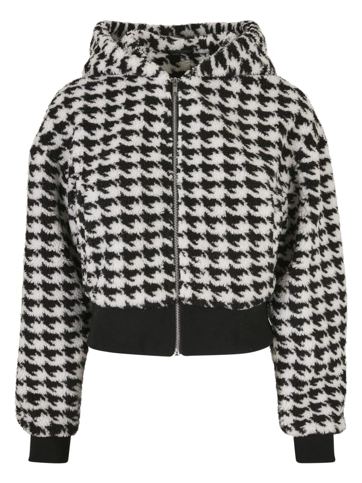 Light Jackets - Coat in blackhoundstooth