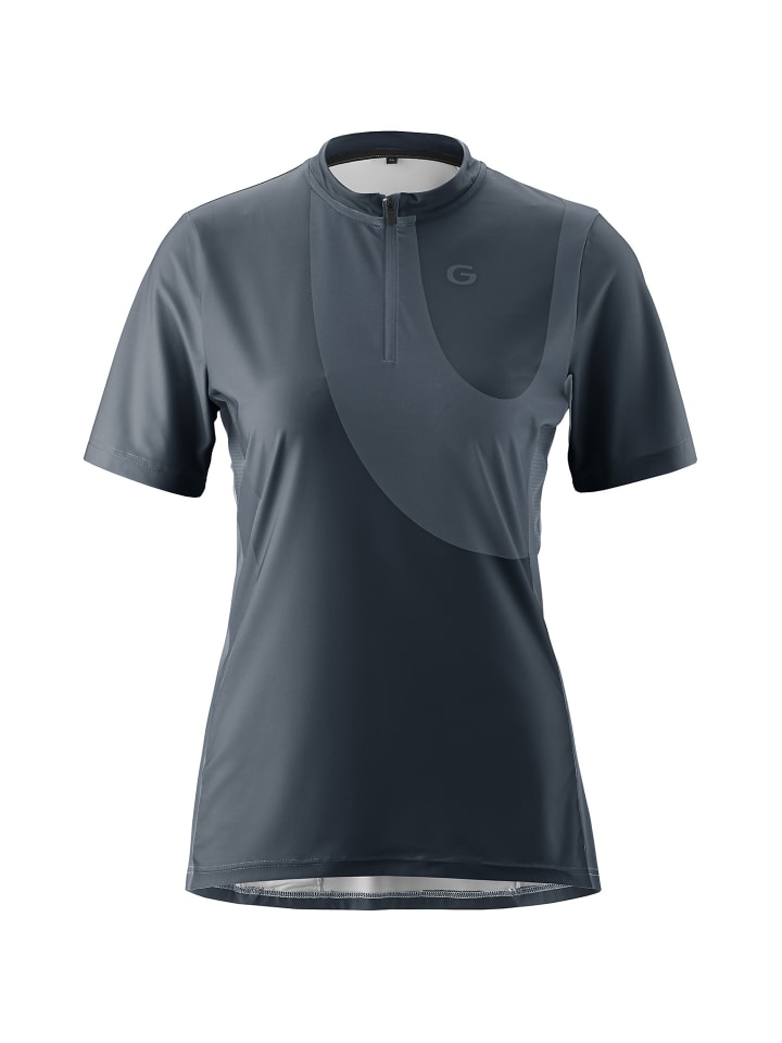 T-Shirt Adventure Jersey Halfzip W in Hellbraun8226