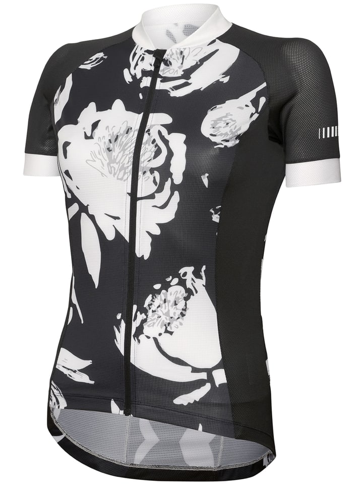 Radtrikot Venere Evo W Jersey in flora black white