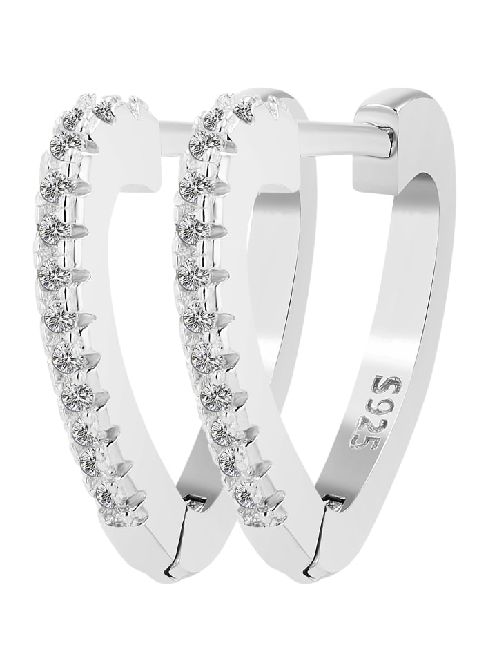 Damen Ohrringe aus 925 Silber in silber