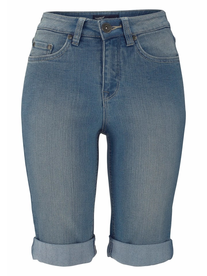 Jeansbermudas in blue used
