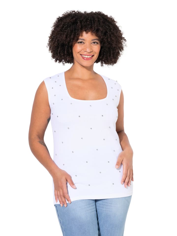Shirt in schneeweiß