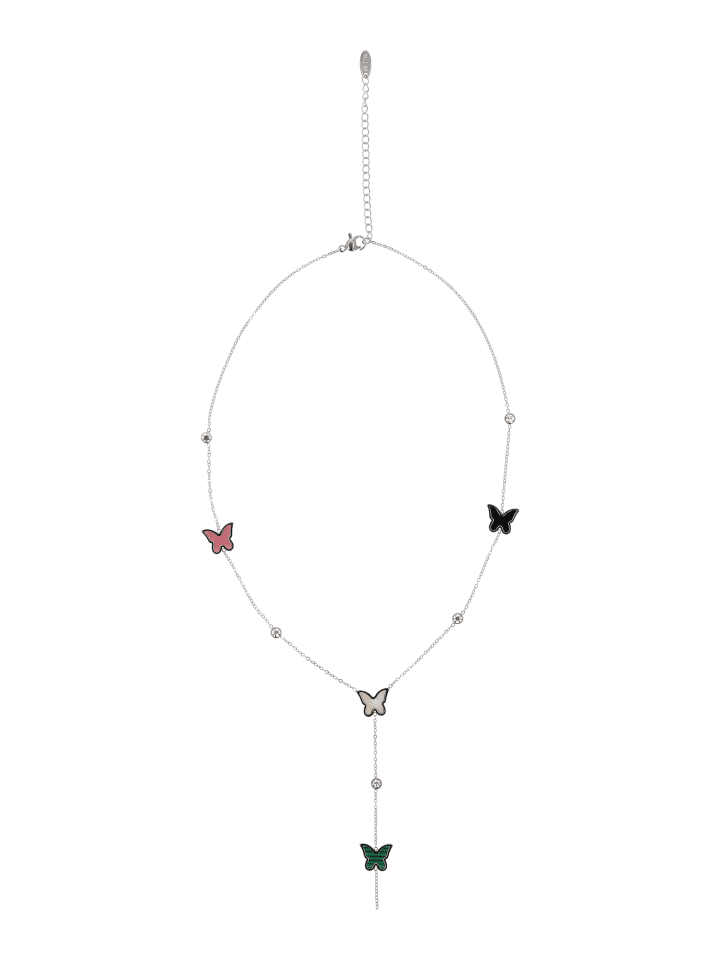 Women Chain Necklace in Silver