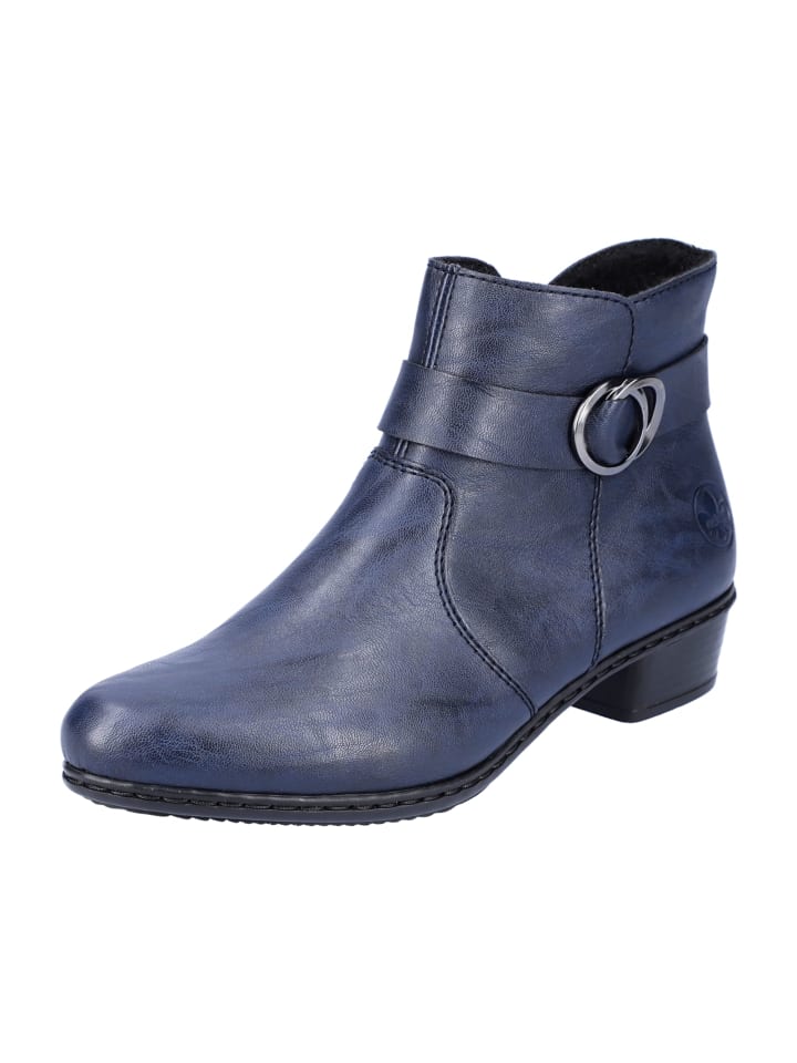 Ankle Boots in Blau