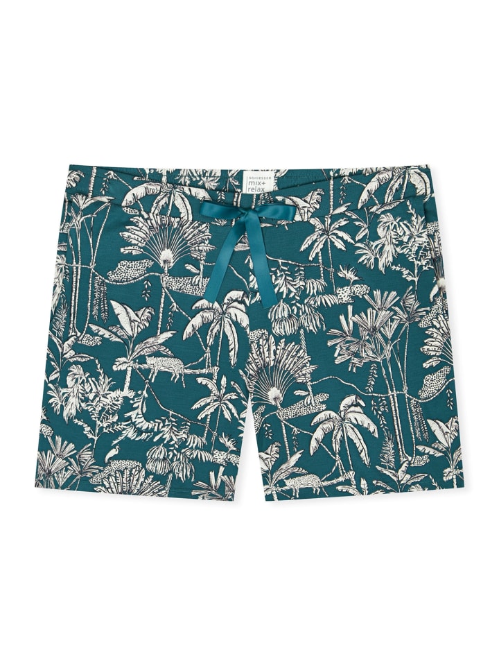 Pyjamahose Mix Relax in grün