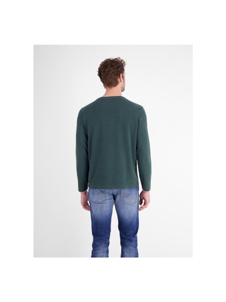 Langarmshirt in cedar green