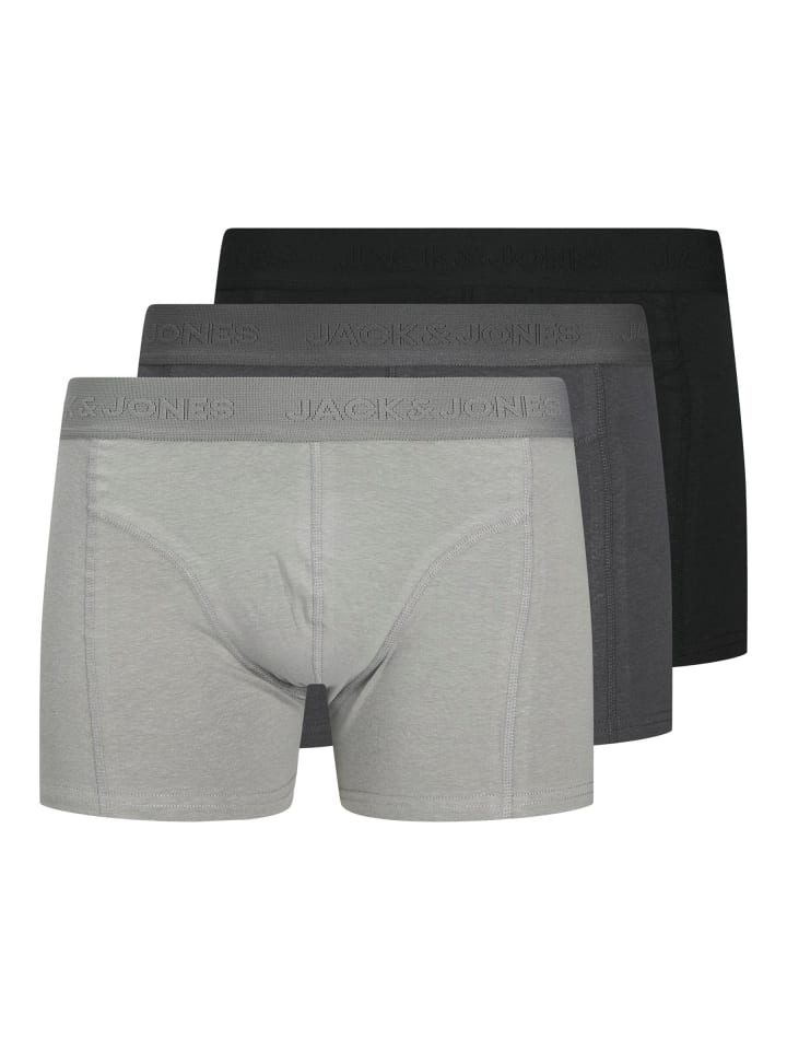 3er-Pack Trunks in Black