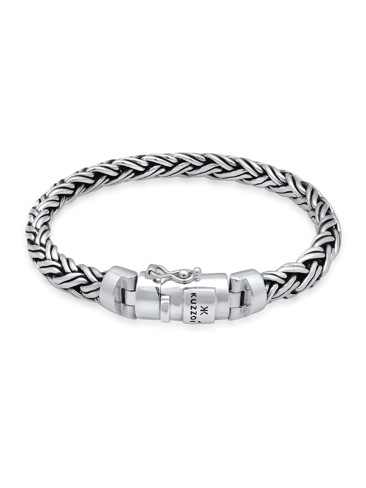 Armband 925 Sterling Silber Twisted in Silber