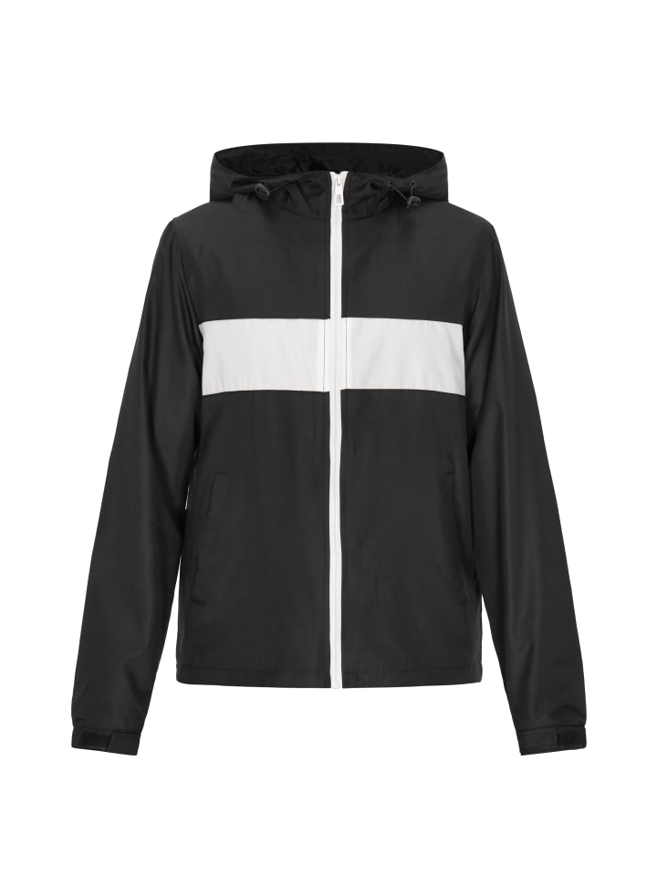 Herren Jacke in Schwarz Weiss