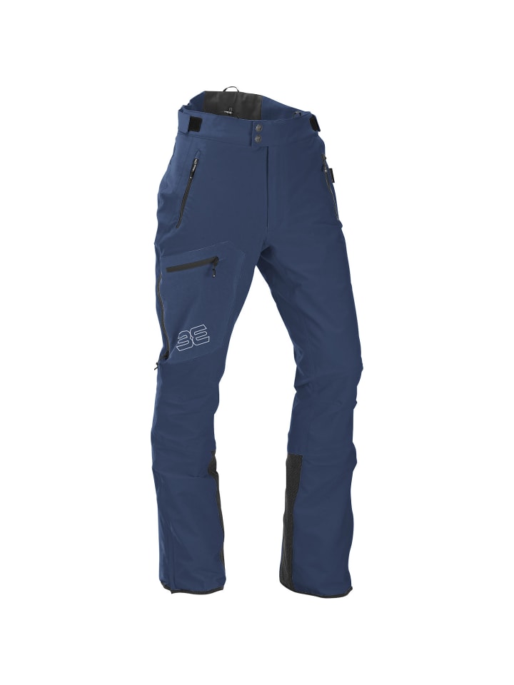 Megatex-Skihose Hochseiler in Azurblau
